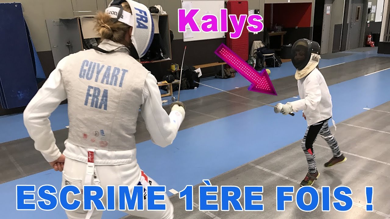 VLOG • ESCRIME PREMIERE FOIS POUR KALYS & ATHENA avec Astrid Guyart - Studio Bubble Tea Sport