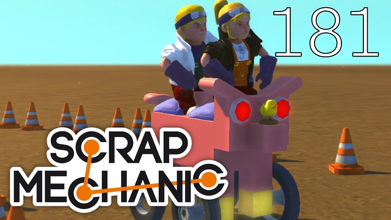 Scrap Mechanic [#181] WIO ŚWIONIOWOZIE! Mapa by Grysior9