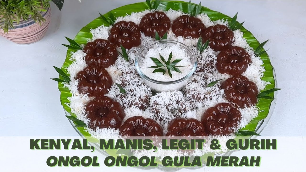 ONGOL ONGOL GULA MERAH / KUE TRADISIONAL 1/ #dapurmamaera #ongolongolgulamerah #kuetradisional