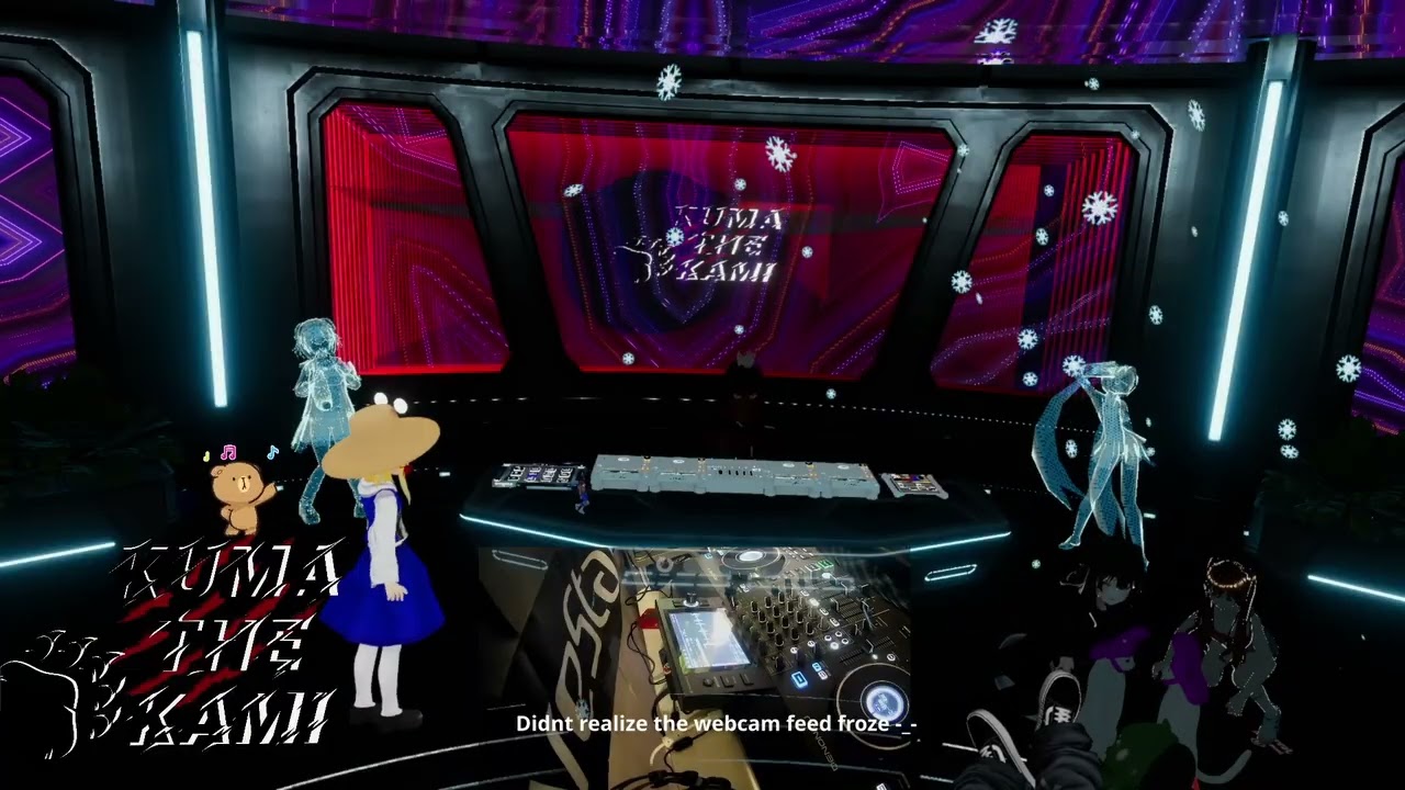 Kuma The Kami @ Equanimity in VRChat 9-29-2025 [ #chillwave #phonkwave #liquiddnb #drumandbass ]