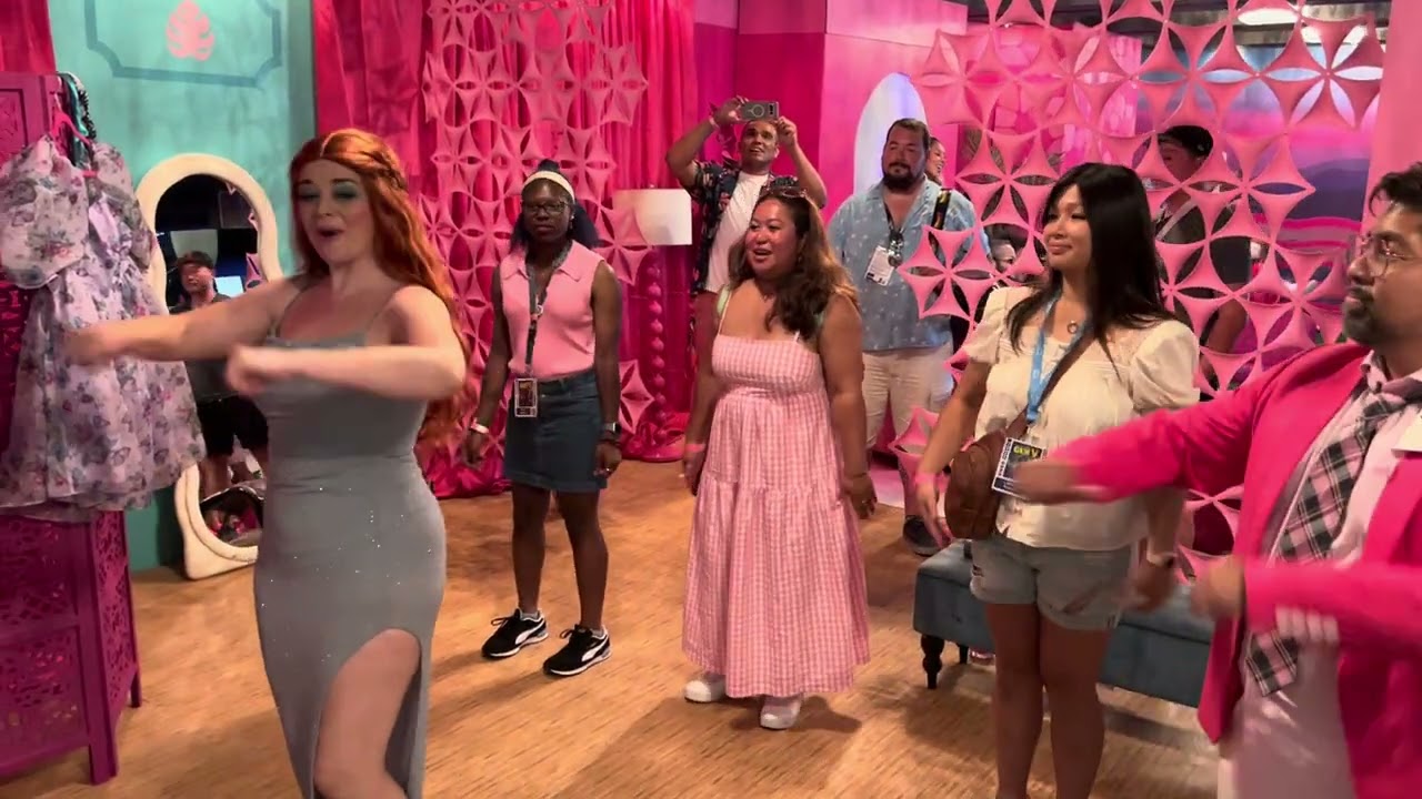 Malibu Dream Lounge: Learning the Barbie Girl Dance