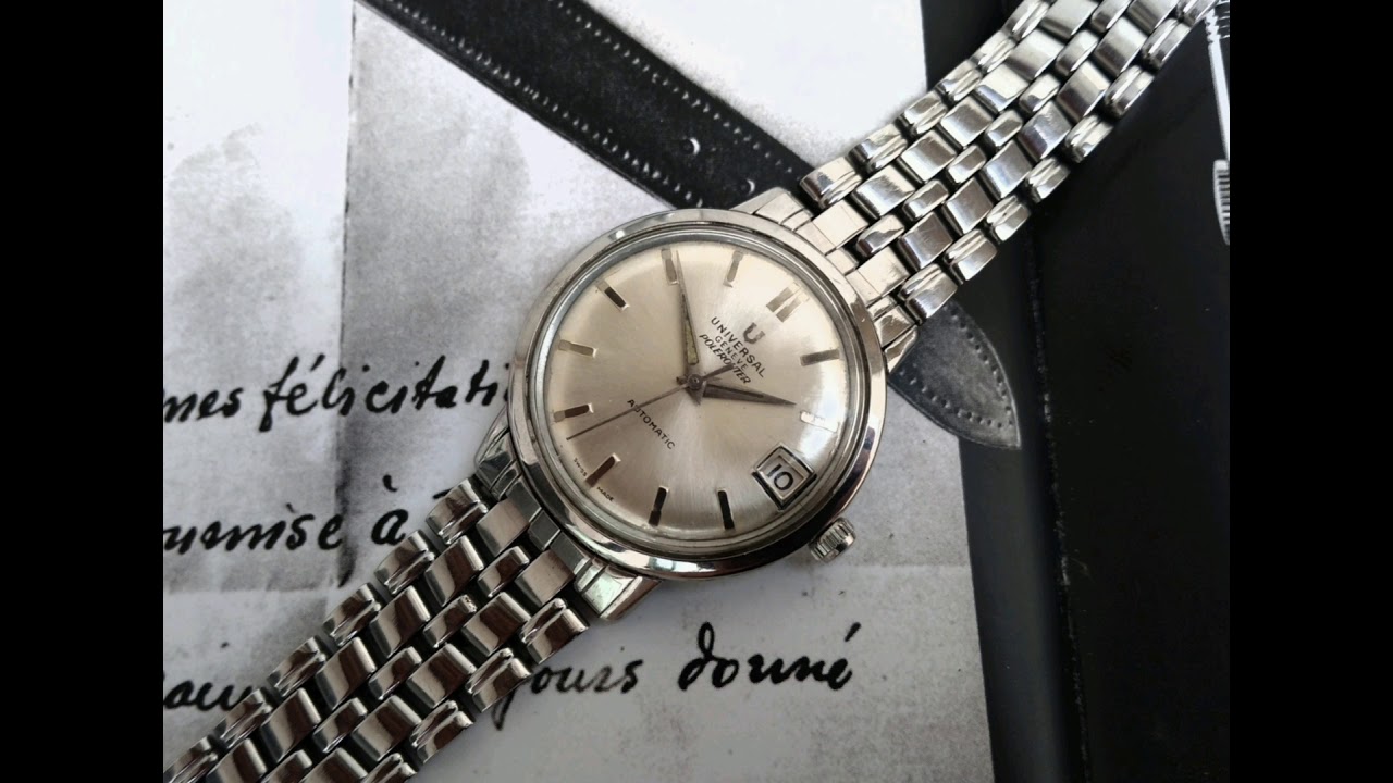 Universal Geneve Polerouter micro rotor in great condition rare