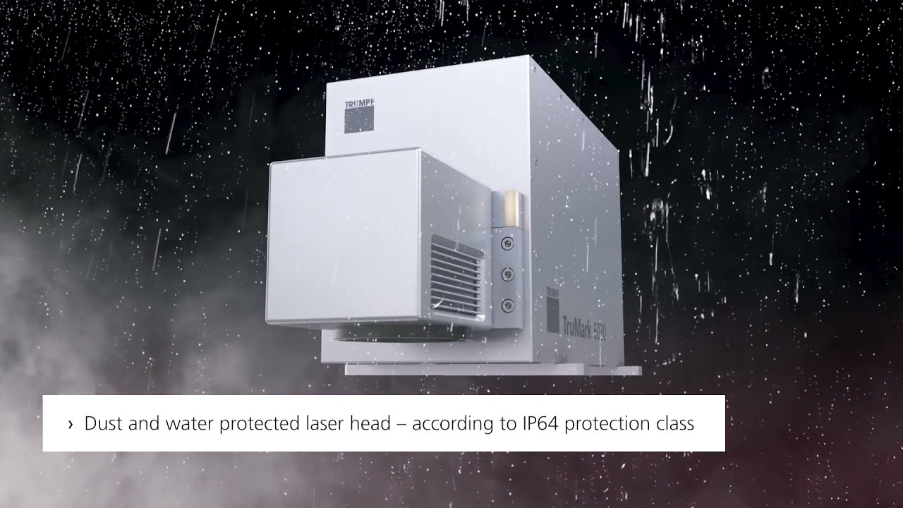 TRUMPF Laser marking: High performance and brilliant beam quality with the TruMark 6030