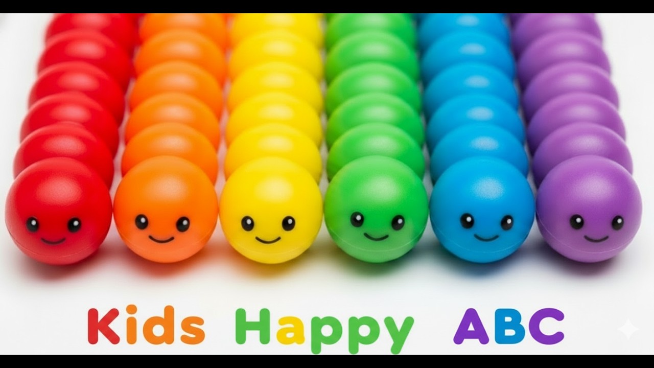 A–Z Color Splash 💦 | Bright Alphabet Song for Preschoolers