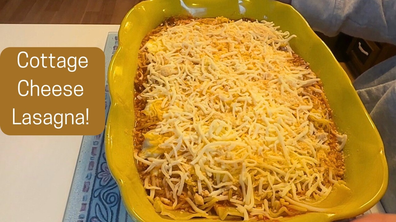 Easy Cottage Cheese Lasagna for Busy Weeknights