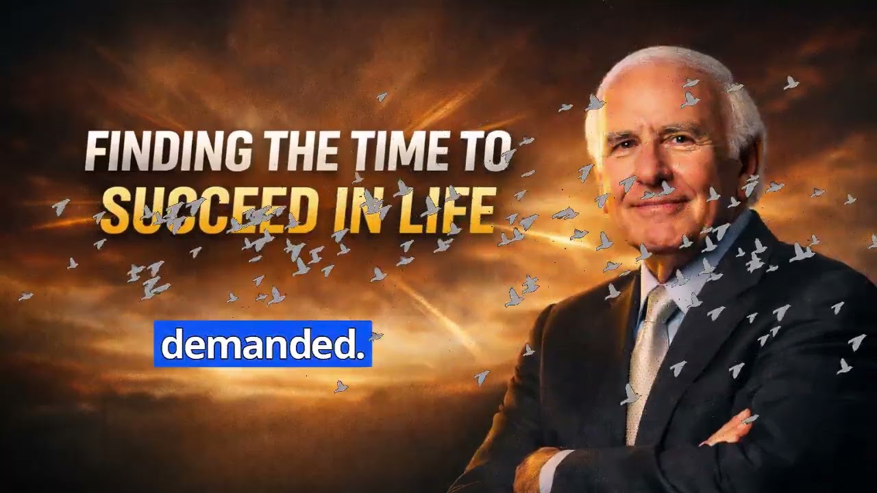 FINDING THE TIME TO SUCCEED IN LIFE | Jim Rohn Motivation