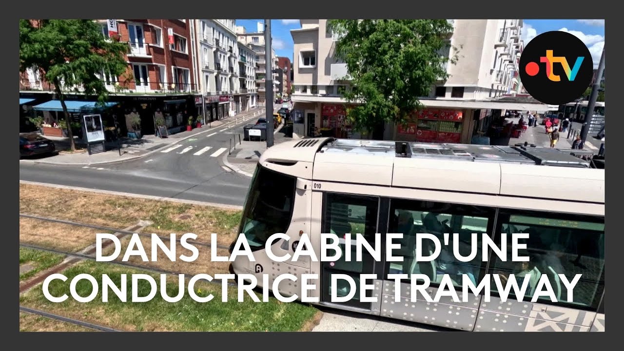 🚊 IMMERSION : Dans la cabine d'une conductrice de tramway au Havre !