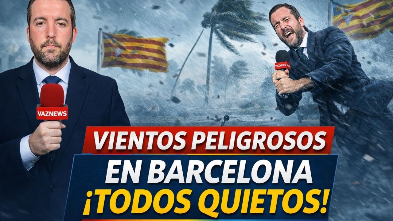 VIENTOS PELIGROSOS En Barcelona ¡Todos Quietos! - Juan Manuel Vaz