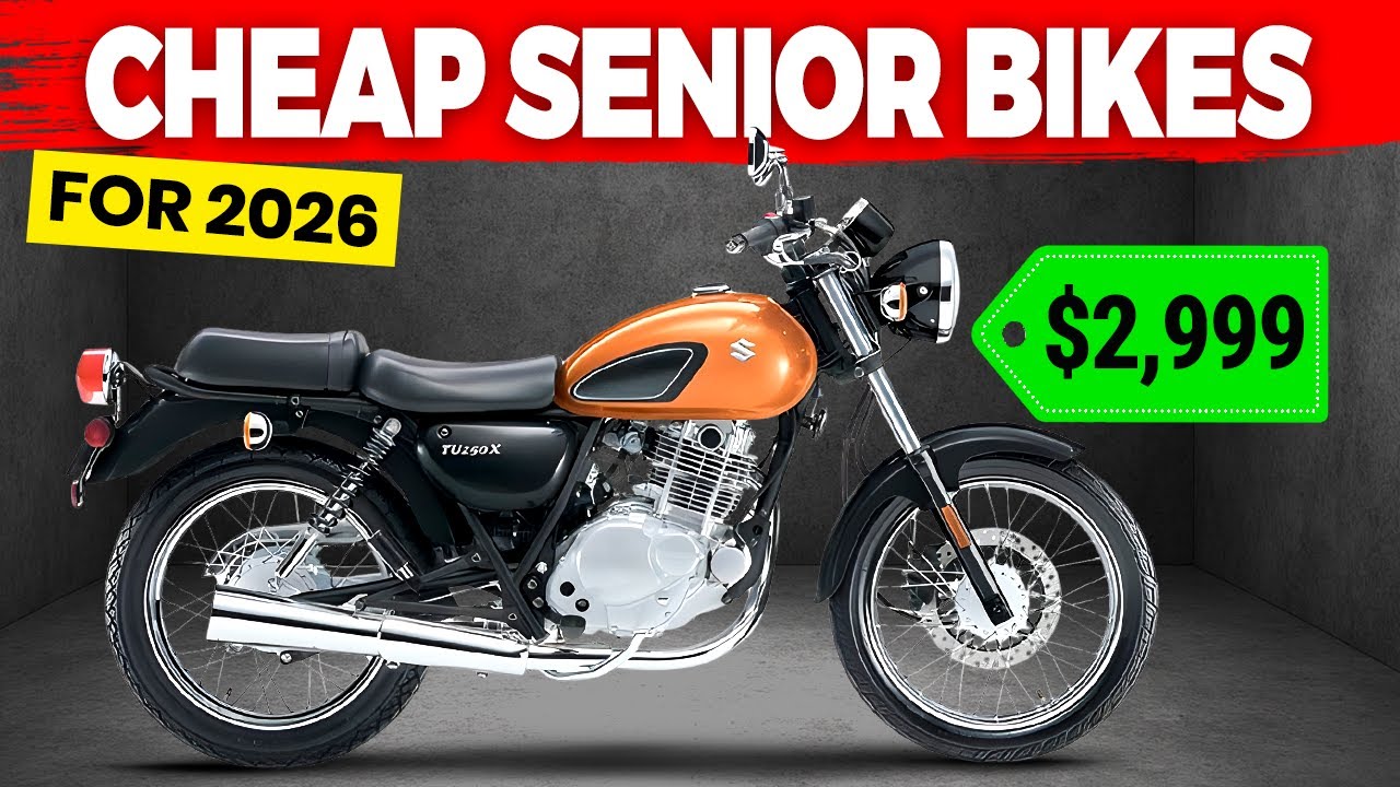 18 Cheap Motorcycles Seniors LOVE (And Nobody Talks About)