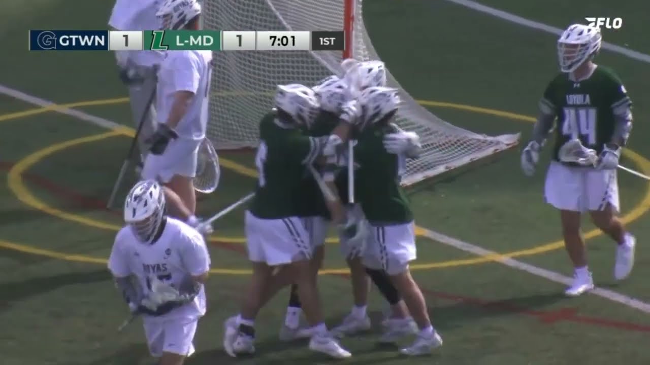 Georgetown vs Loyola Lacrosse Highlights | 2025 College Lacrosse