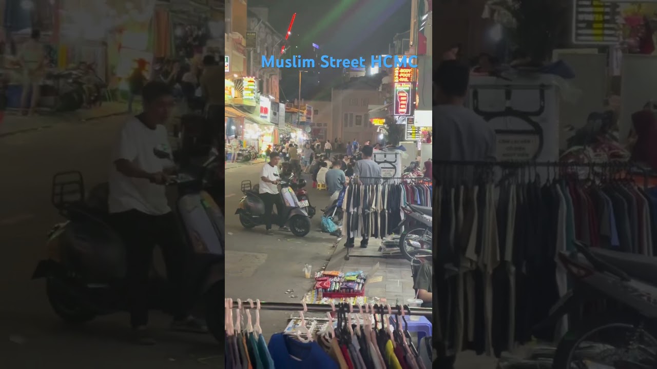 Muslim street in Vietnam 🇻🇳 
