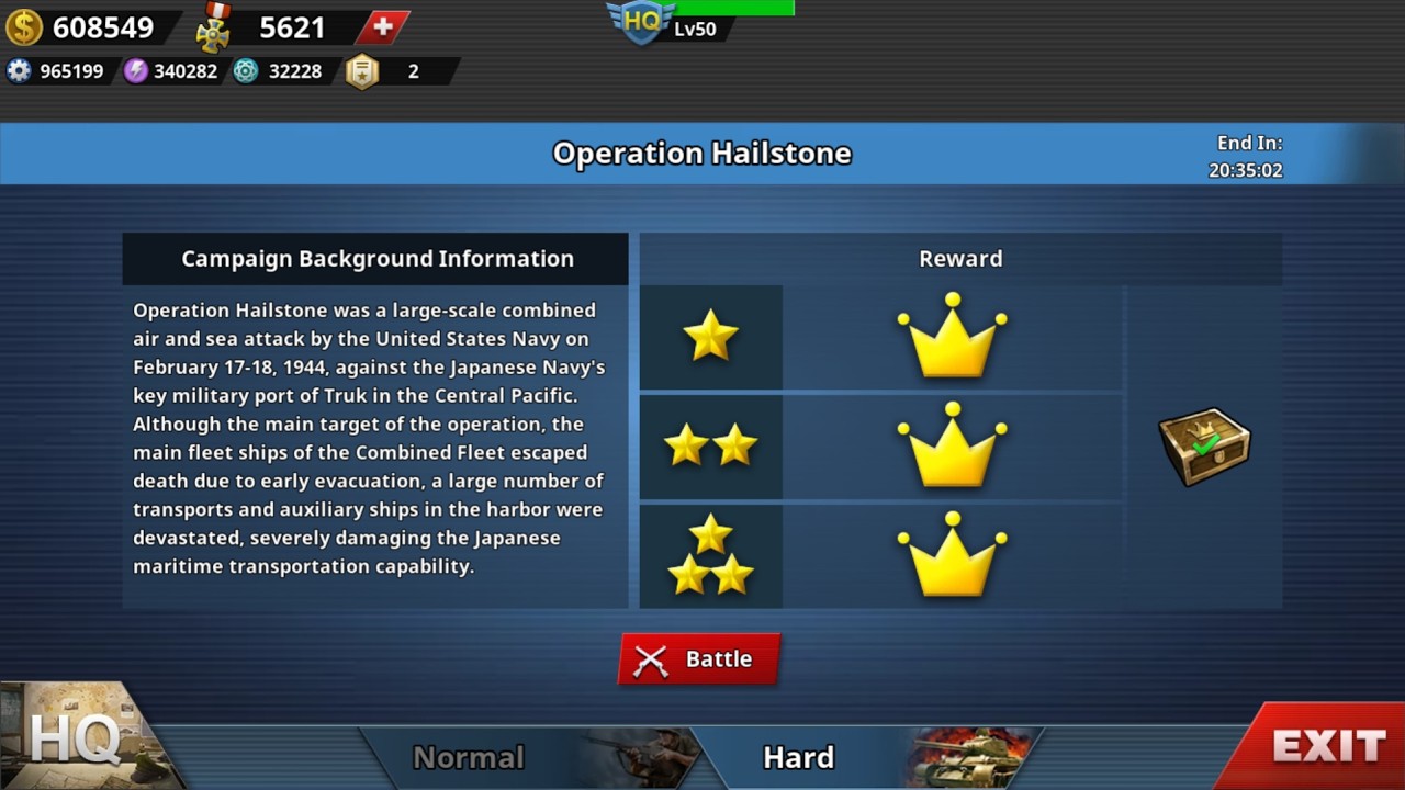 History Retrospection: Operation Hailstone - World Conqueror 4