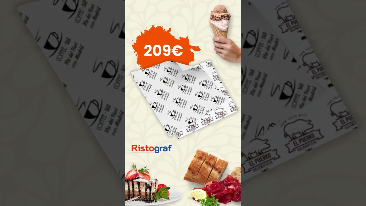 CARTA ALIMENTI politenata Ordina ora:  