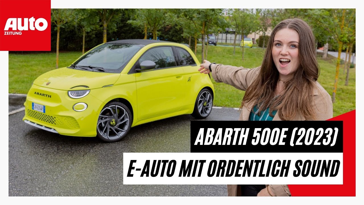 Abarth 500e (2023): Skorpion unter Strom | AUTO ZEITUNG