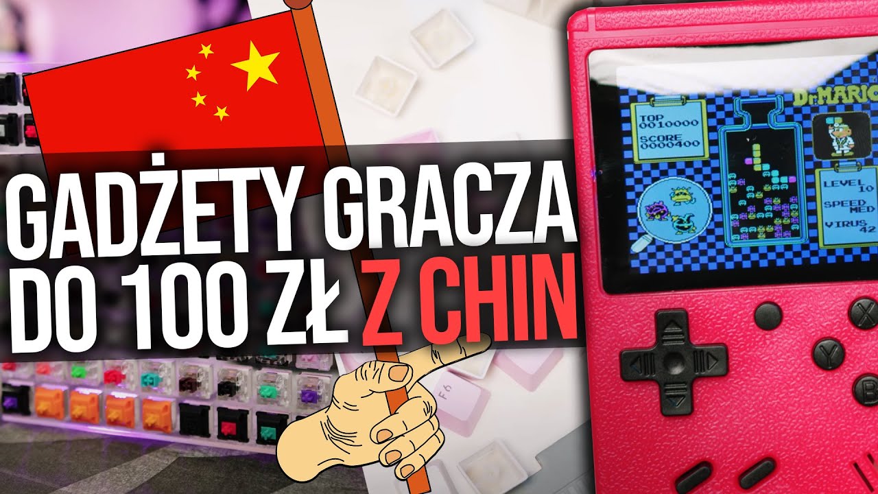 GADŻETY DLA GRACZA Z CHIN DO 100 ZŁ 🔥 | Co warto kupić do stanowiska?