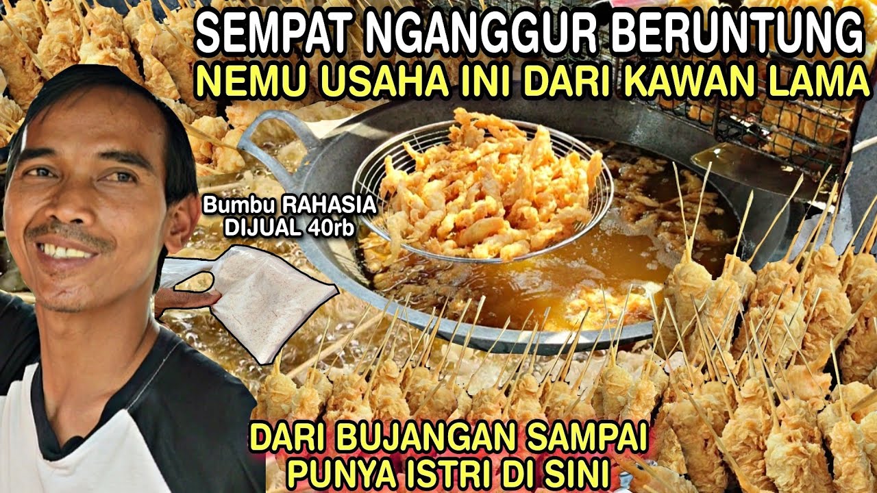 IDE USAHA KREATIF MODAL KECIL || PERTAMA GAK YAKIN PAS DICOBA LUDES RATUSAN TUSUK PERHARI 6Ojt /Bln