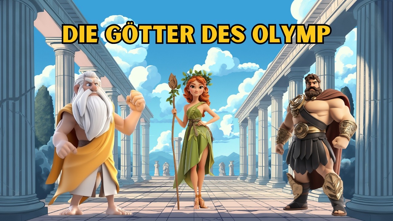 Zeus und seine Kinder: Der epische Stammbaum der griechischen Götter erklärt