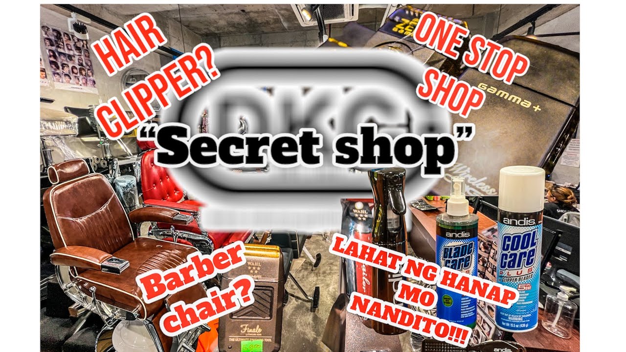 TINDA | Secret one stop shop barber and salon supplies store sa timog q.c.