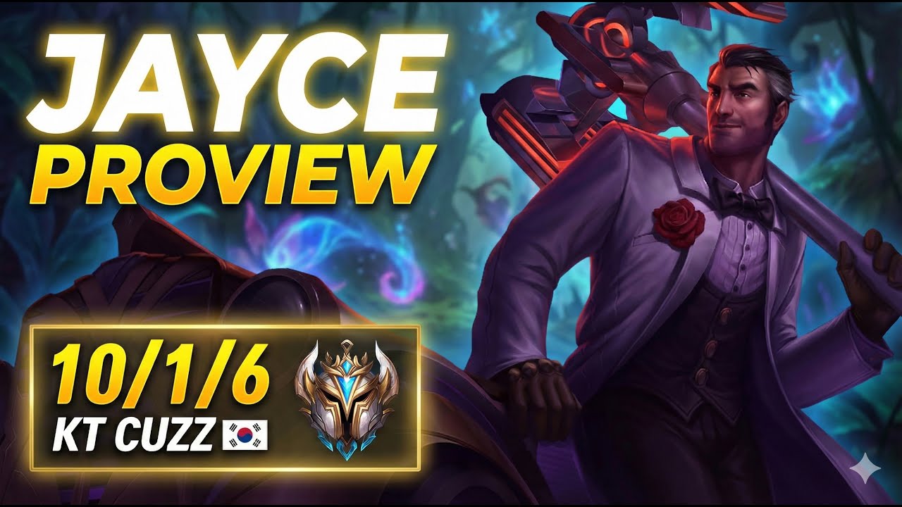How a PRO Dominates KR Solo Q - KT Cuzz Jungle ProView (Jayce) | 15.24