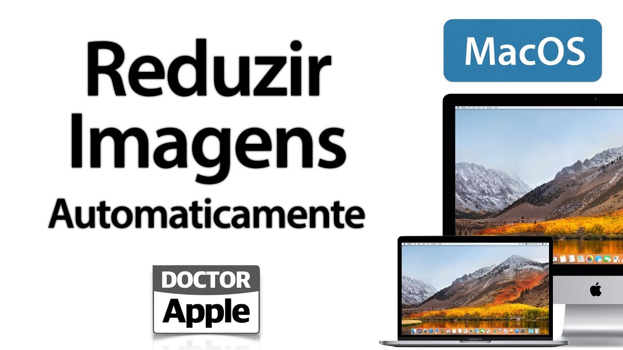 Curso Apple Mac - Reduzir Tamanho de Imagens Automaticamente