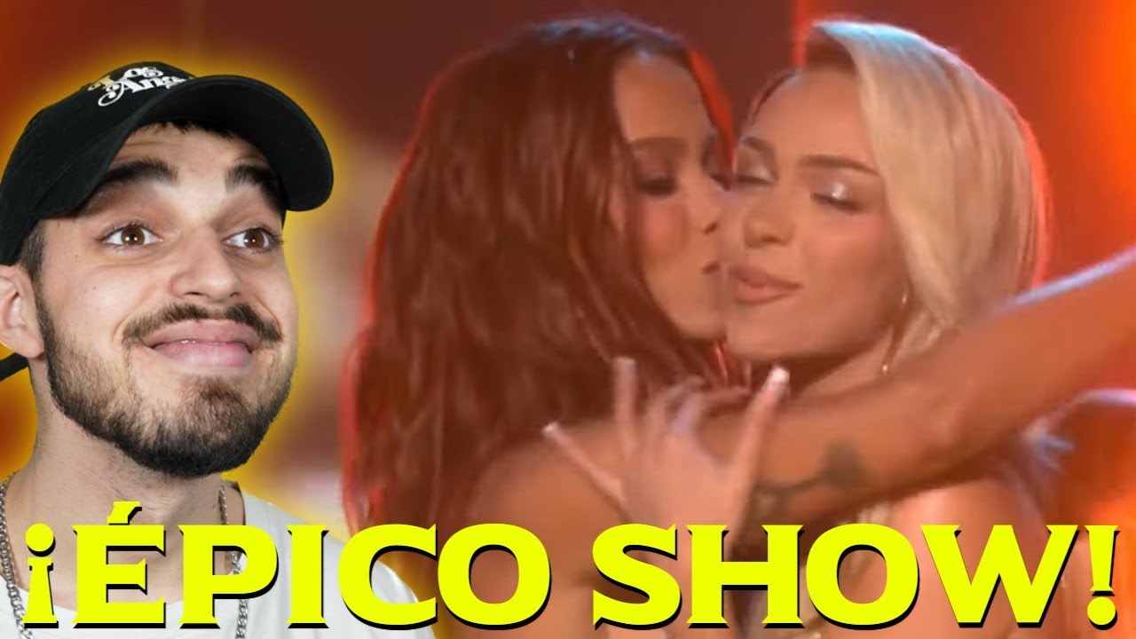 Anitta y Bad Gyal cantan 'Bellakeo', 'Bota Niña' y 'Mil Veces' | Premio Lo Nuestro |  REACCION