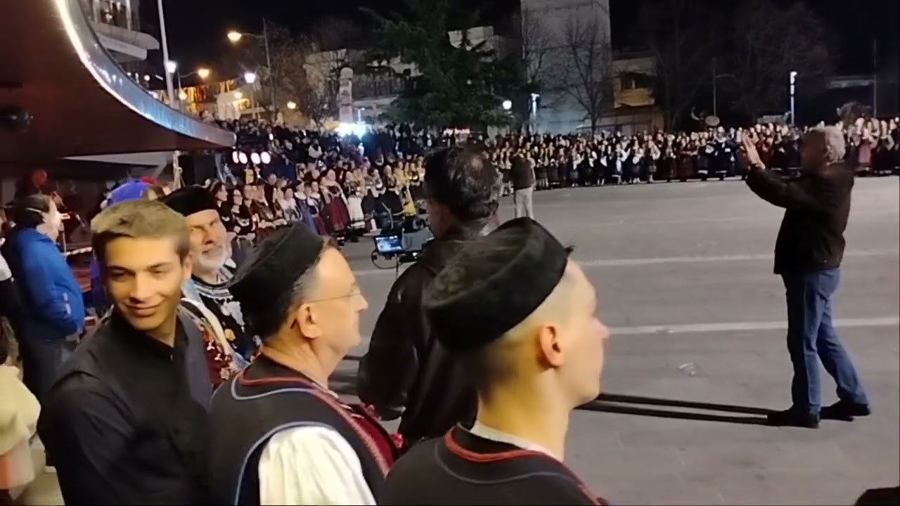 τρανός χορός Βοιωτών στην Κοζάνη