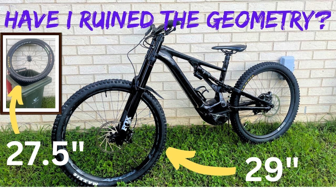 27.5” to 29” - Kenevo mullet conversion