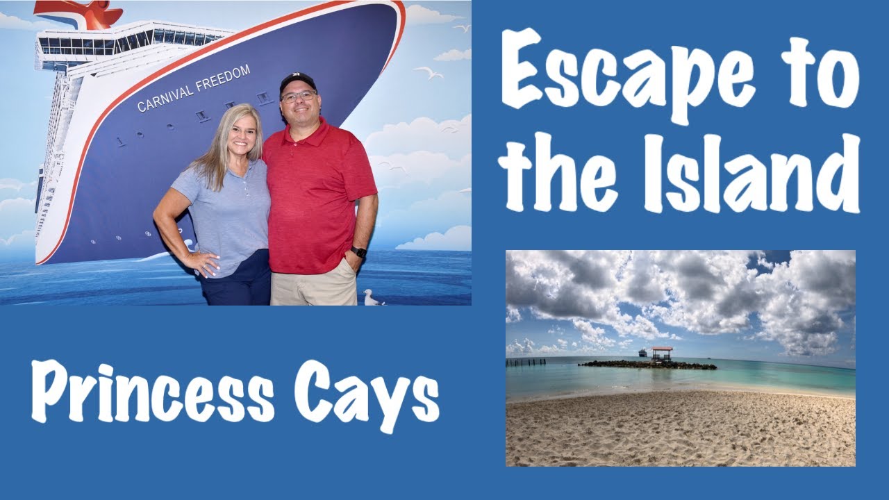 Princess Cays Island: Tender Boat Process and Full Walking Tour 🌴🚢