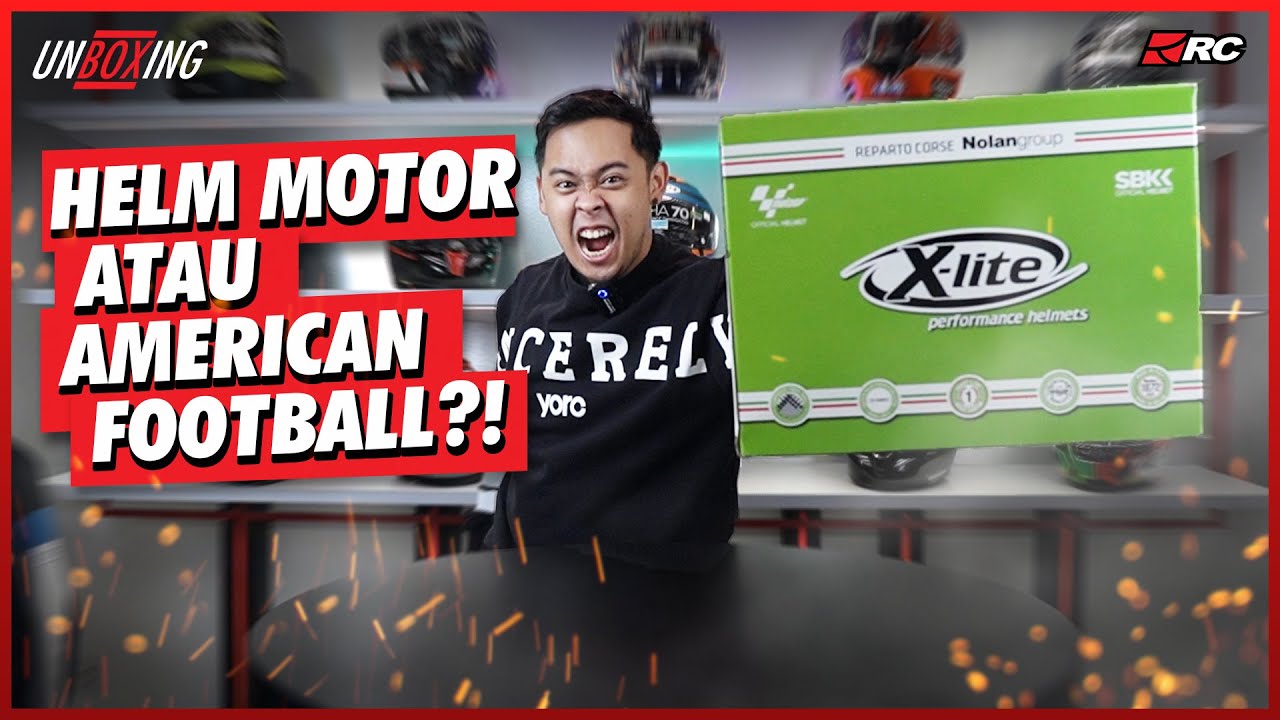 XLITE NOLAN X803 RS ULTRA CARBON ALEX RINS AUSTIN REPLICA 2021 ❗️ Helm Pecinta NFL 🏈 - RC Unboxing -