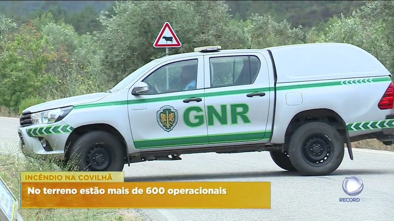 Incêndio na Covilhã