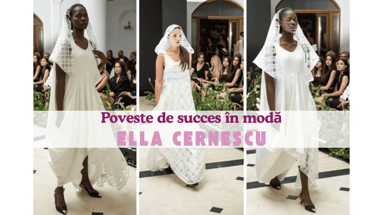 Poveste de succes | Ella Cernescu – Din TR Fashion Academy la cariera de designer