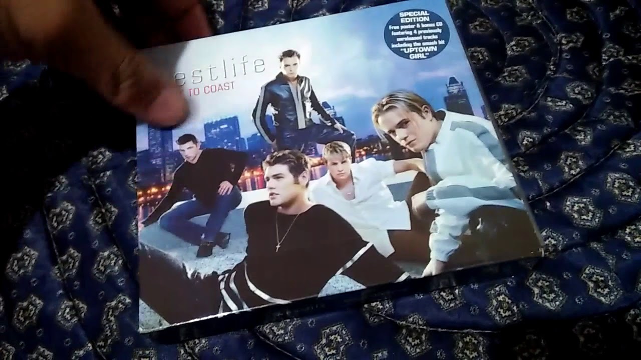 Westlife Coast To Coast Asian Special Edition 2 Disc album 2000 - Unboxing