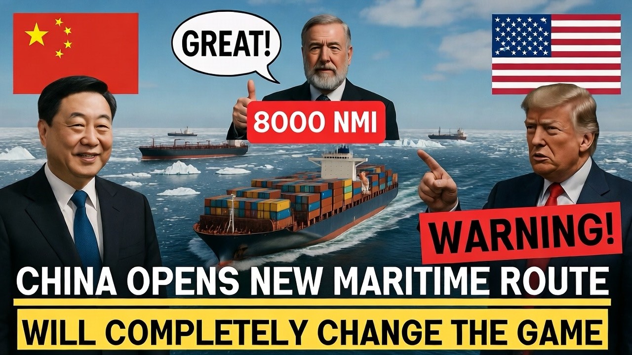 Китайский морской маршрут в Европу, занимающий 18 дней, потряс мир – начинается новая эра судоход...