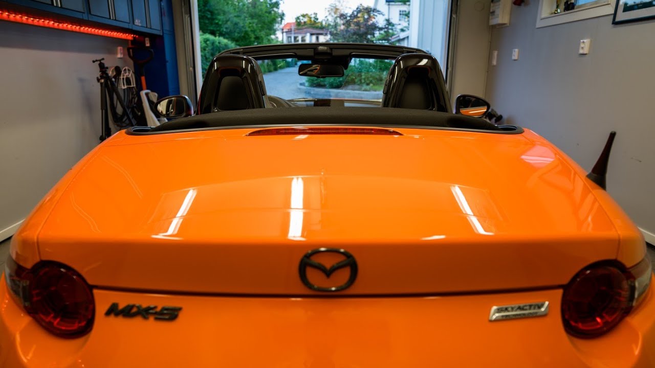 Обзор и установка акрилового ветрового дефлектора MX5-things - Mazda MX-5/Miata 2019 к 30-летию