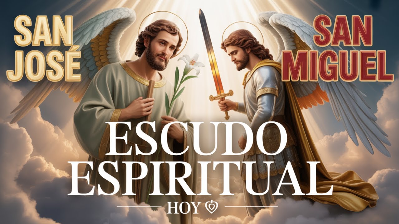 Escudo Espiritual Hoy 🙏 San José y San Miguel Arcángel | Oración de Protección Total