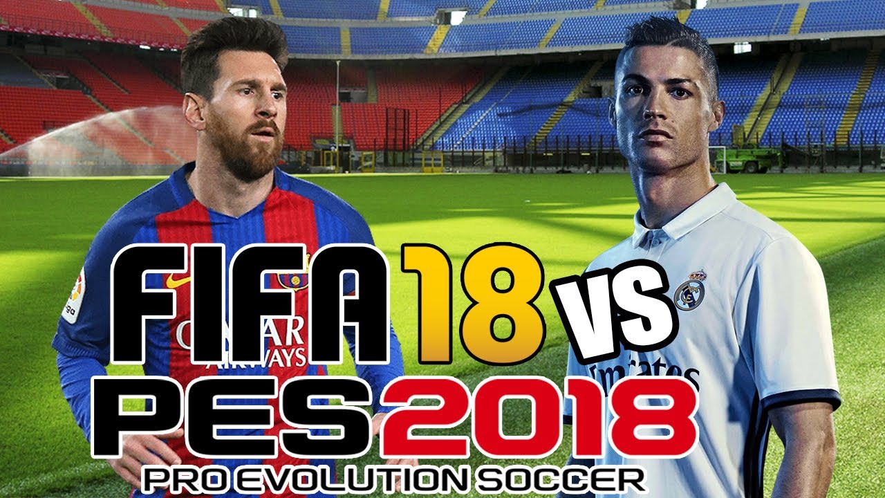 FIFA 18 vs PES 2018 | E3 Trailer Gameplay
