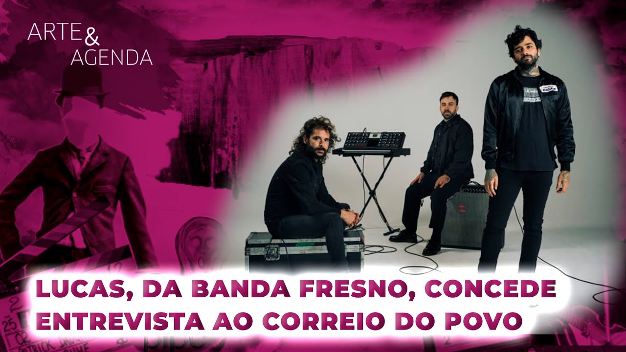 Lucas, da banda Fresno, concede entrevista ao Correio do Povo