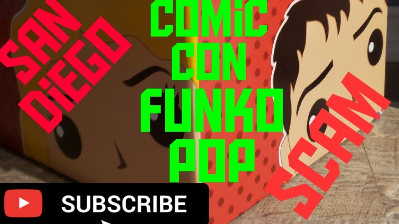 Funko Pop SCAM at San Diego Comic Con