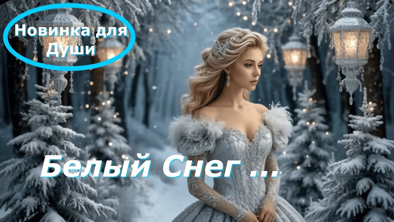 Белый Снег  Стихи Людмилы Тимохиной  Трогательная Красивая Песня