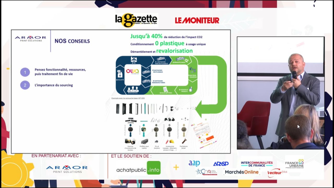 Journée achat public 2023 - Intervention ARMOR Print Solutions