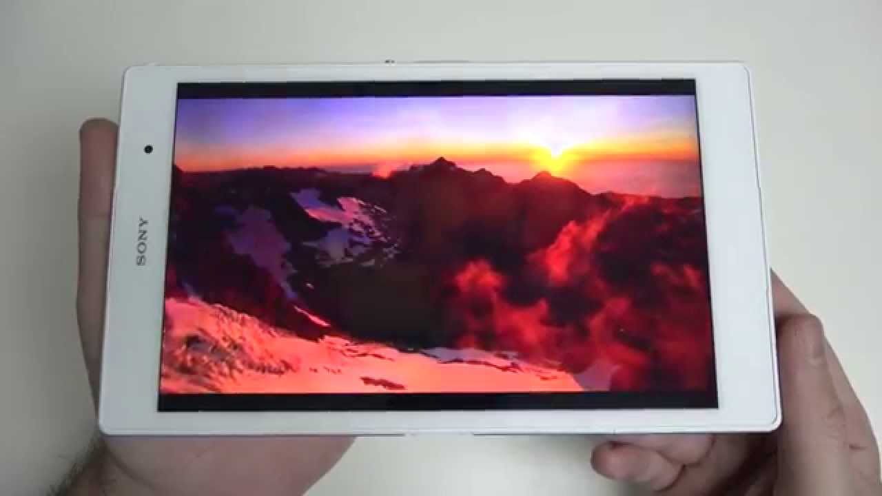 Обзор компактного планшета Sony Xperia Z3
