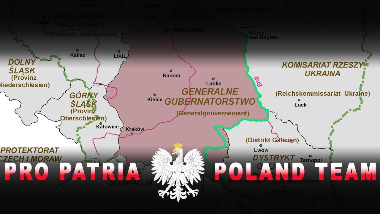 Granice Generalnego Gubernatorstwa (1939 - 1941) - zdjęcia
