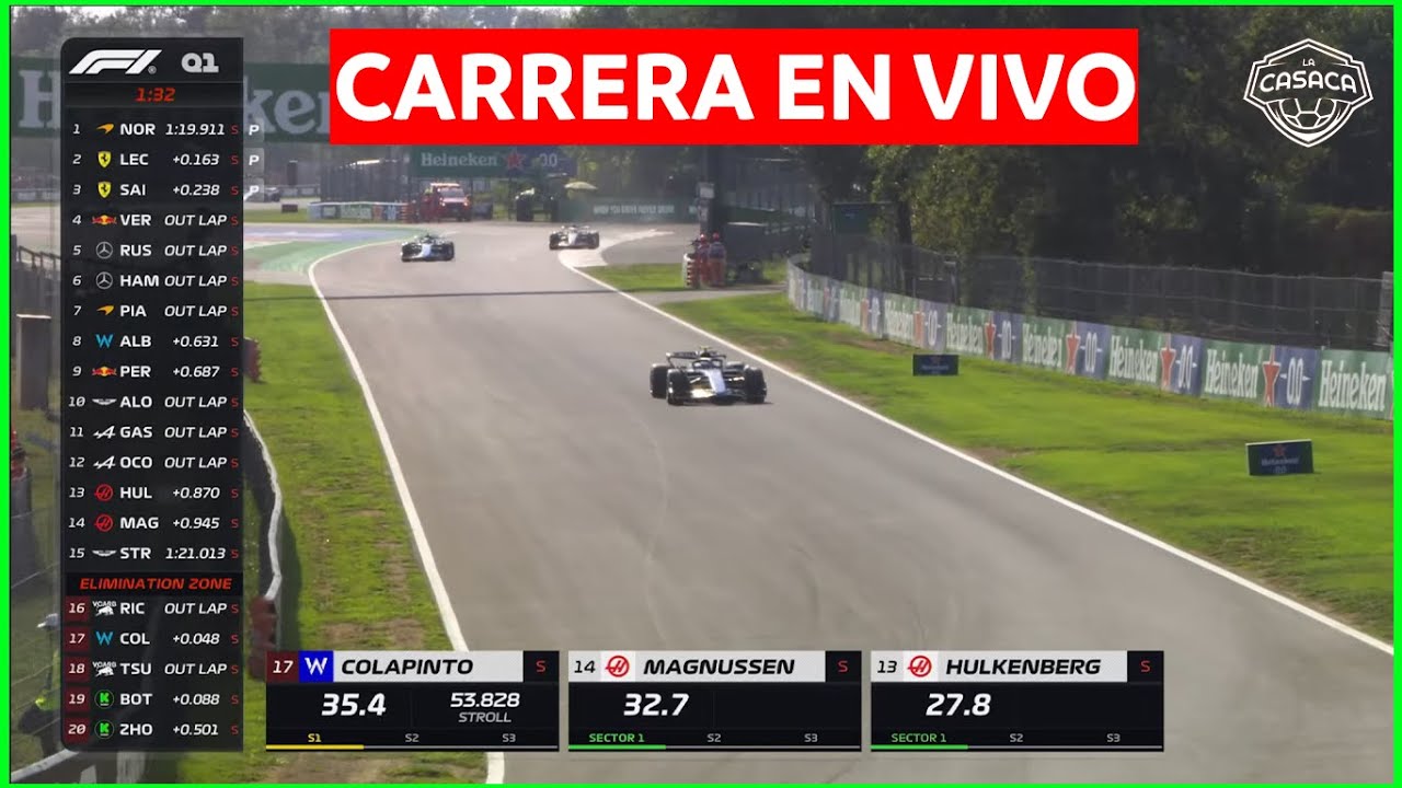 🛑 GP de MÉXICO 🔥 FÓRMULA 1 EN VIVO 🥇 CORRE FRANCO COLAPINTO