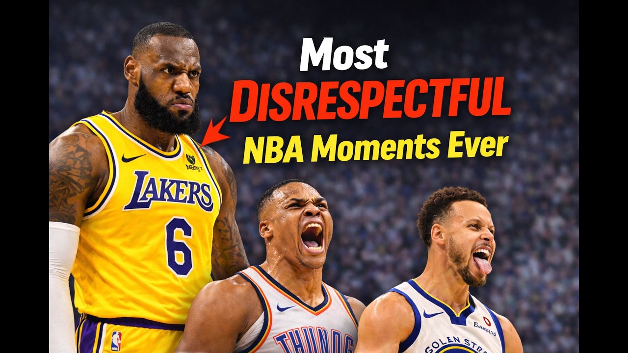 10 Most Disrespectful NBA Moments Ever|