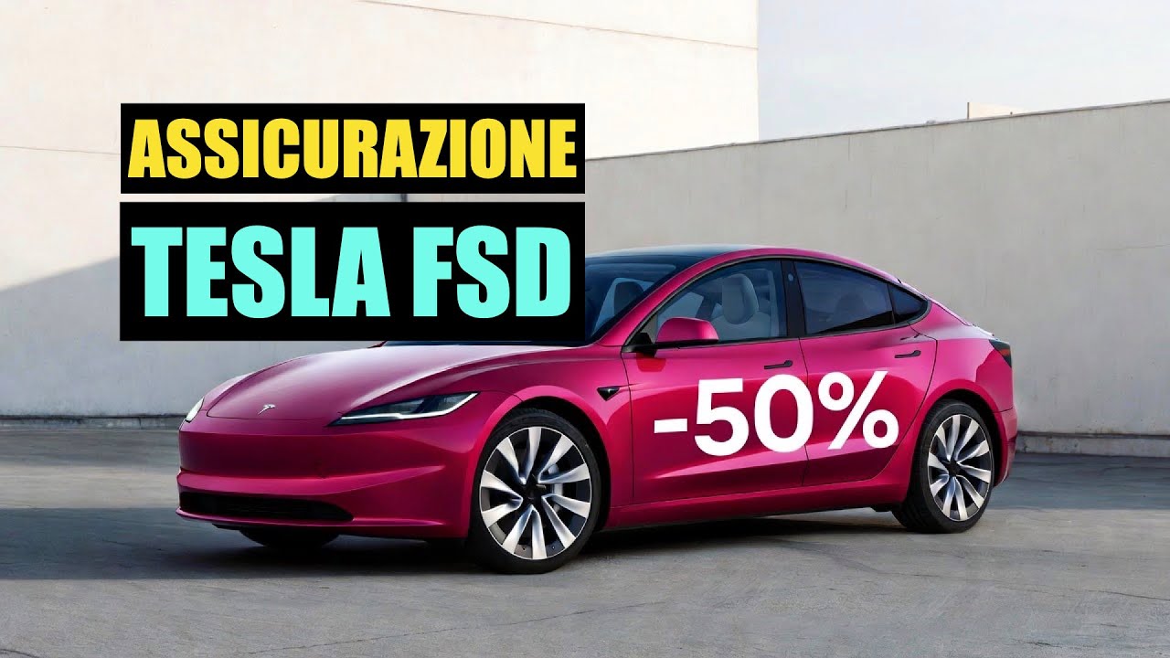 In USA prima polizza per Tesla FSD con sconto 50%?