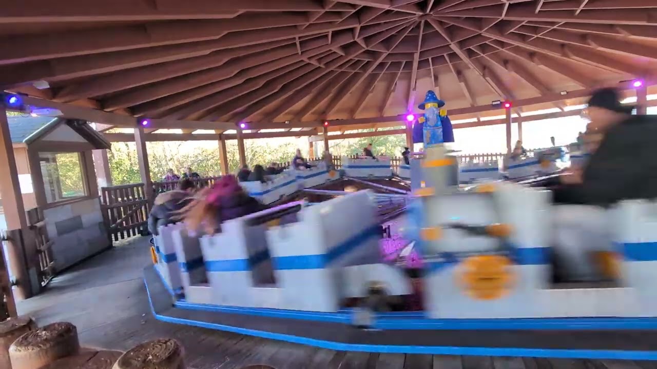 Merlin's Challenge Ride At Legoland Windsor