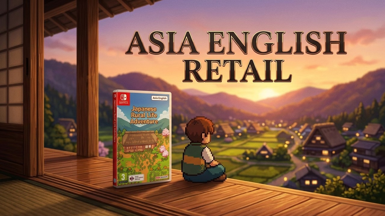 Japanese Rural Life Adventure -&nbsp;Nintendo Switch - Trailer - Retail [Asia English]