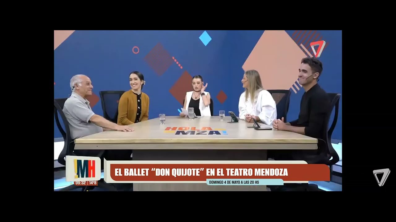 Hola Mendoza, canal 7 de Mendoza. Presentan ballet DON QUIJOTE.