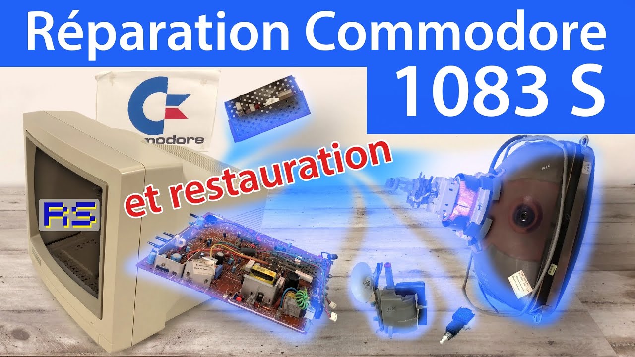 Réparation Commodore 1083S