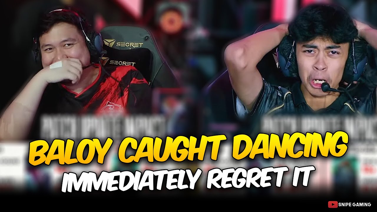BALOY CAUGHT DANCING in THE CAMERA, IMMEDIATELY REGRET IT . . . 😂